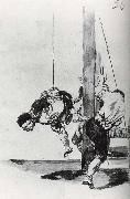 Francisco Goya Torture of a Man oil